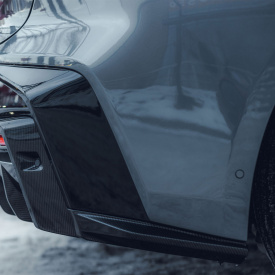 Карбоновые элероны заднего бампера MTR Design для ZEEKR 001 (2021+)